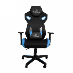 Silla Gamer Yeyian Drakkar, hasta 150Kg, Negro/Azul