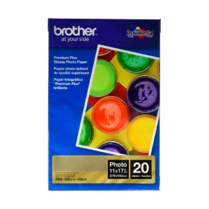 Papel Fotografico Brother BP71GLGR, 11" x 17", 20 Hojas