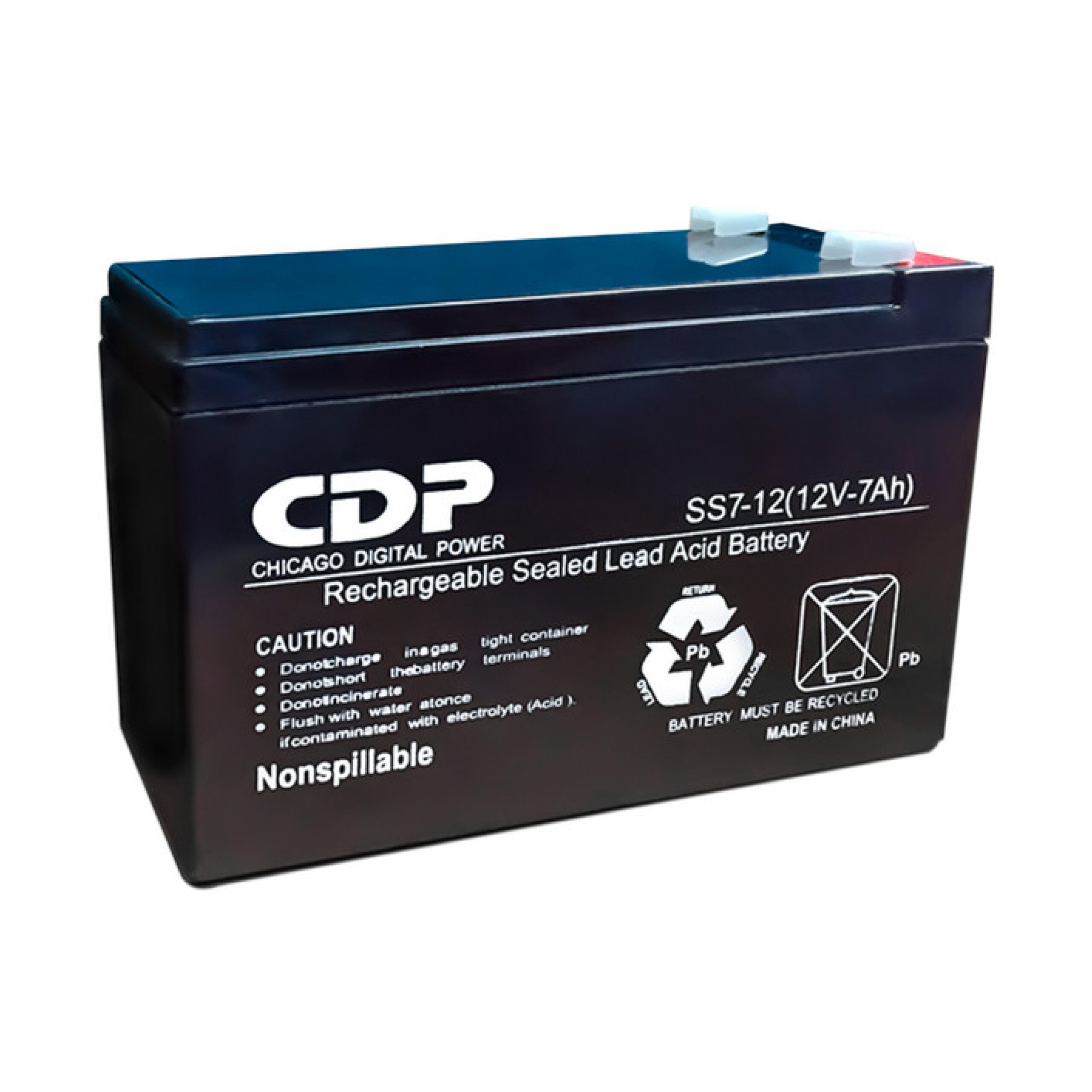 Batería CDP De Reemplazo Para No Break Slb 12-7.0, 12v, 7ah