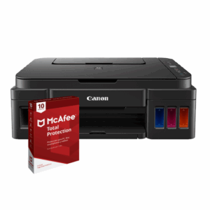 Impresora Multifuncional Canon PIXMA G2110 | McAfee Total Protection (10 Dispositivos) | Bundle