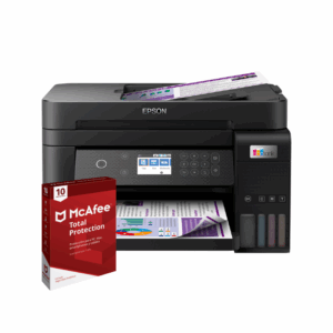 Impresora Multifuncional Epson L6270 + McAfee Total Protection (10 Dispositivos) Bundle