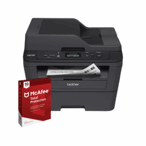 Impresora Multifuncional Brother DCP-L2540DW Mono Láser   + McAfee Total Protection (10 Dispositivos)