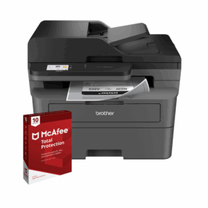Impresora Multifuncional Brother Láser DCP-L2660DW + Licencia Digital de Antivirus McAfee 10 Dispositivos 1 año