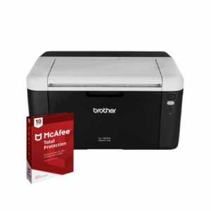 Brother HL-1212W Multifuncional Láser + McAfee Total Protection (10 Dispositivos) Bundle