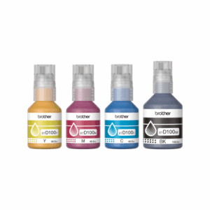 Kit De 4 Tintas Original Brother BTD100