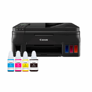 Multifuncional Canon PIXMA G4110 + Kit de 4 Tintas GI-190 Bundle
