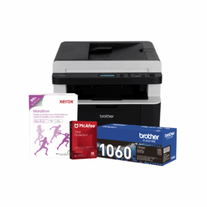 Multifuncional Brother DCP1617NW Laser inalámbrica Blanco y Negro+ TONER TN1060 + PAPEL + ANTIVIRUS