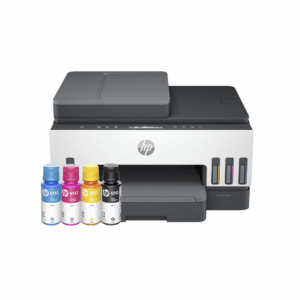 Impresora Multifuncional HP Smart Tank 750, Color, Inyección, Inalámbrico+ KIT DE TINTAS