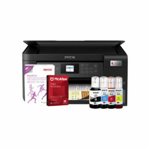 Impresora Multifuncional Epson EcoTank L4260, Color, Inyección, Tanque de Tinta, Inalámbrico, Print/Scan/Copy+KIT DE TINTA T504 +  + PAPEL + ANTIVIRUS