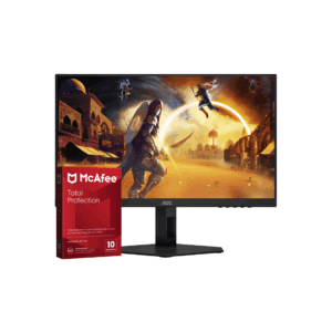 KIT MONITOR AOC GAMER 24G4E 24" IPS, HDR 10, 0.5MS + ANTIVIRUS