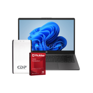 KIT LAPTOP HP 245 G10 14" RYZEN 5,16GB, 512GB + ANTIVIRUS + R2C-AVR1008